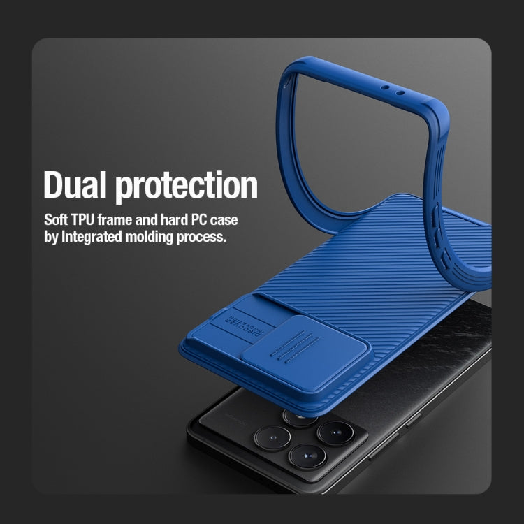 For Xiaomi Redmi K70 / K70 Pro NILLKIN CamShield Pro PC Phone Case(Green) - Xiaomi Cases by NILLKIN | Online Shopping South Africa | PMC TechLife | Buy Now Pay Later Mobicred