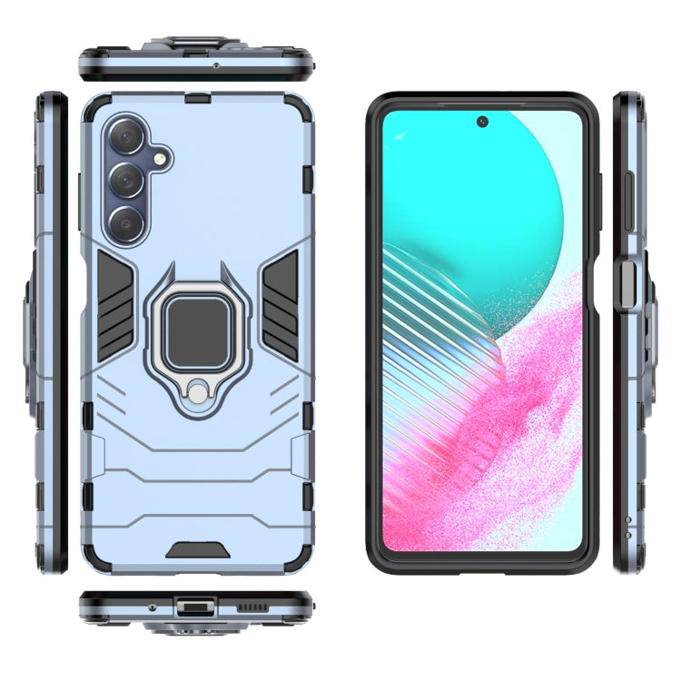 For Samsung Galaxy M54 5G Magnetic Ring Holder PC + TPU Phone Case(Navy Blue) - free shipping - PMC TechLife - Order now!