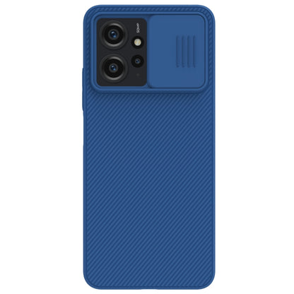 For Xiaomi Redmi Note 12 4G Global NILLKIN Black Mirror Series Camshield PC Phone Case(Blue) - Note 12 Cases by NILLKIN | Online Shopping South Africa | PMC Jewellery