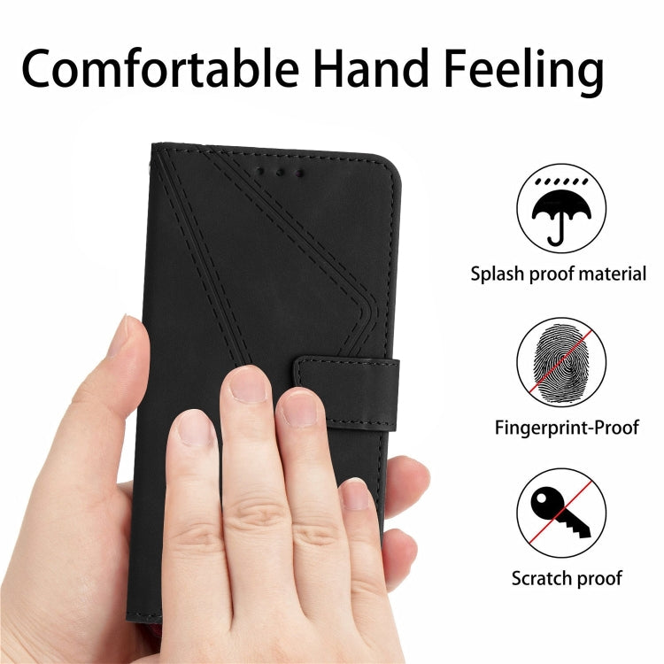 For Samsung Galaxy Note20 Stitching Embossed Leather Phone Case(Black) - free shipping - PMC TechLife - Order now!