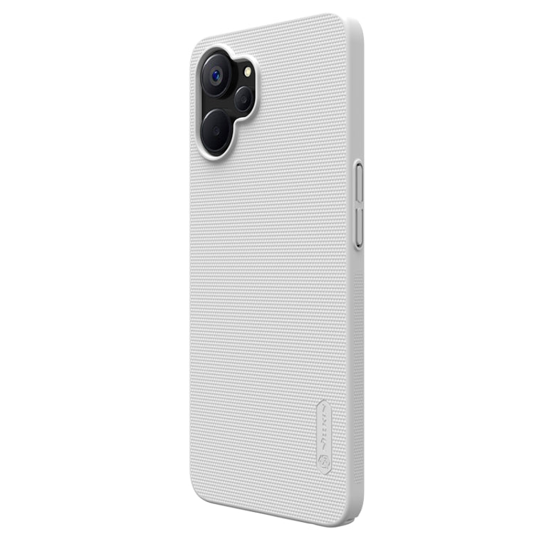 For Realme 9i 5G / 10 5G / 10T 5G NILLKIN Frosted PC Phone Case(White) - Realme Cases by NILLKIN | Online Shopping South Africa | PMC Jewellery