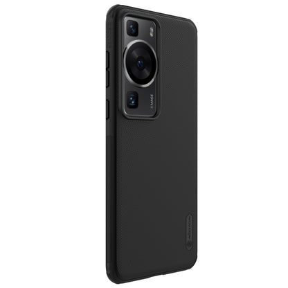 For Huawei P60 Pro / P60 NILLKIN Frosted Shield Pro PC + TPU Phone Case(Black) - Huawei Cases by NILLKIN | Online Shopping South Africa | PMC Jewellery
