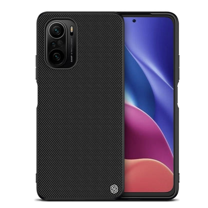 For Xiaomi Redmi K40 / K40 Pro / K40 Pro+ NILLKIN Shockproof TPU + PC Textured Phone Case(Black) - Xiaomi Cases by NILLKIN | Online Shopping South Africa | PMC Jewellery
