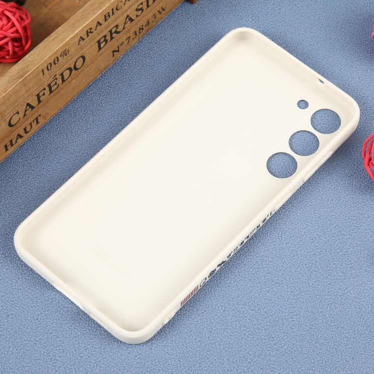 For Samsung Galaxy A71 Astronaut Pattern Silicone Straight Edge Phone Case(Flying Astronaut-White) - free shipping - PMC TechLife - Order now!