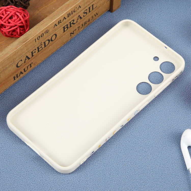 For Samsung Galaxy A53 5G Astronaut Pattern Silicone Straight Edge Phone Case(Planet Landing-White) - free shipping - PMC TechLife - Order now!