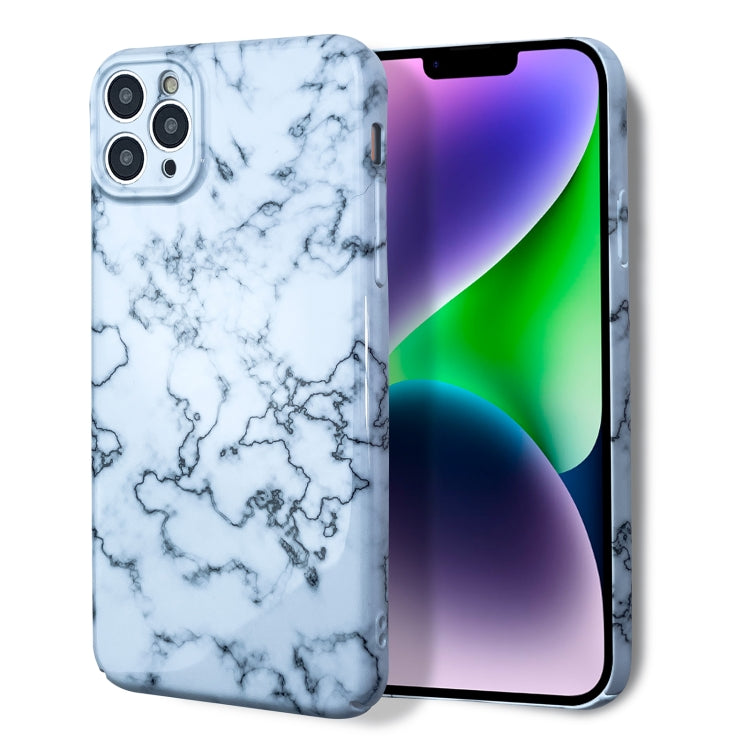 For iPhone 11 Pro Marble Pattern Phone Case(Green White) - iPhone 11 Pro Cases by PMC TechLife | Online Shopping South Africa | PMC TechLife