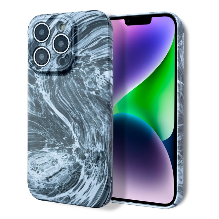 For iPhone 11 Marble Pattern Phone Case(Black White) - iPhone 11 Cases by PMC TechLife | Online Shopping South Africa | PMC TechLife