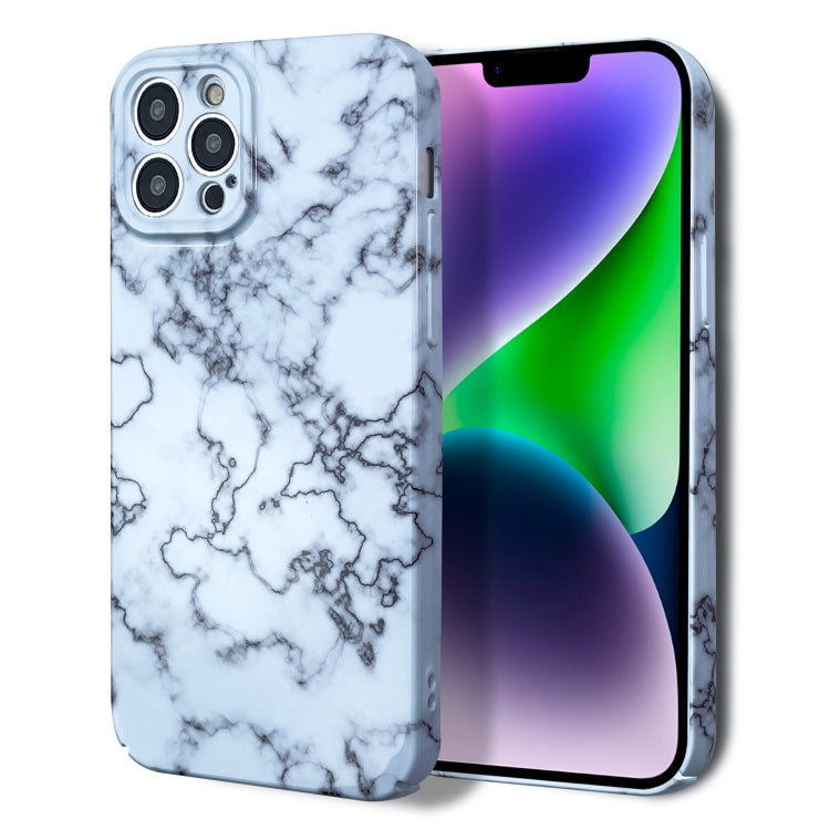 For iPhone XS / X Marble Pattern Phone Case(Red White) - More iPhone Cases by PMC TechLife | Online Shopping South Africa | PMC TechLife
