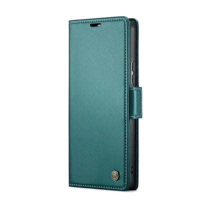 For Xiaomi 13 Lite CaseMe 023 Butterfly Buckle Litchi Texture RFID Anti-theft Leather Phone Case(Pearly Blue) - 13 Lite Cases by CaseMe | Online Shopping South Africa | PMC Jewellery