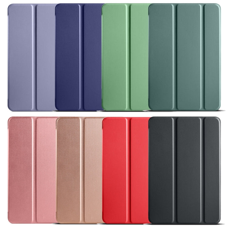 For iPad mini 5 / 4 / 3 / 2 / 1 3-folding TPU Horizontal Flip Leather Tablet Case with Holder(Black) - free shipping - PMC TechLife - Order now!