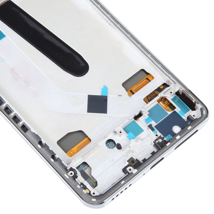 OLED LCD Screen For Xiaomi Poco F3 Digitizer Full Assembly with Frame(Silver) - free shipping - PMC TechLife - Order now!