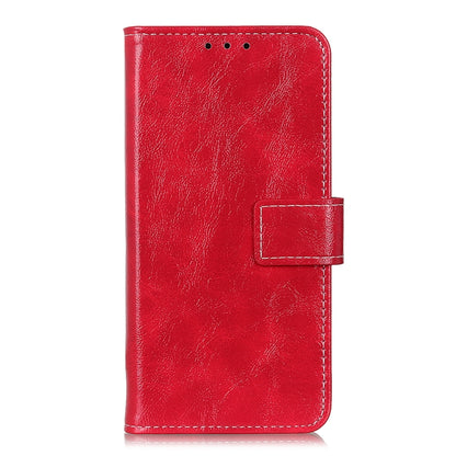 For Xiaomi Poco F5 Pro/Redmi K60/K60 Pro Retro Crazy Horse Texture Horizontal Flip Leather Phone Case(Red) - Xiaomi Cases by PMC Jewellery | Online Shopping South Africa | PMC Jewellery