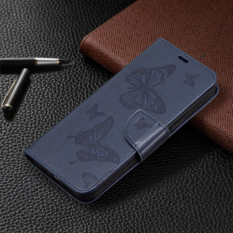 For Xiaomi Civi 3 5G Two Butterflies Embossing Leather Phone Case(Blue) - free shipping - PMC TechLife - Order now!