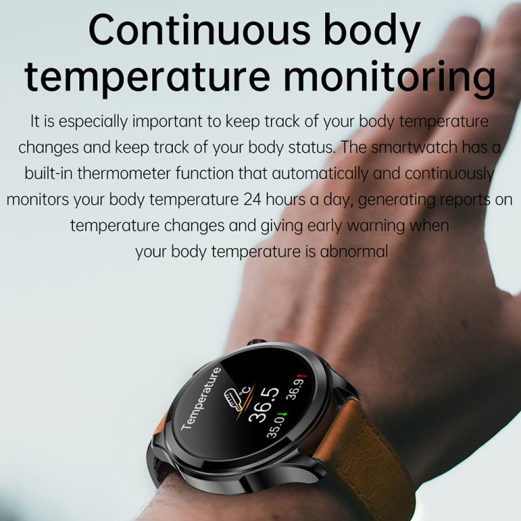 TK22 1.39 inch IP67 Waterproof Silicone Band Smart Watch Supports ECG / Non-invasive Blood Sugar(Red) - Smart Watches by PMC Jewellery | Online Shopping South Africa | PMC Jewellery