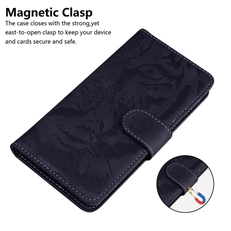 For Tecno Spark 10 / Spark 10C Tiger Embossing Pattern Flip Leather Phone Case(Black) - free shipping - PMC TechLife - Order now!