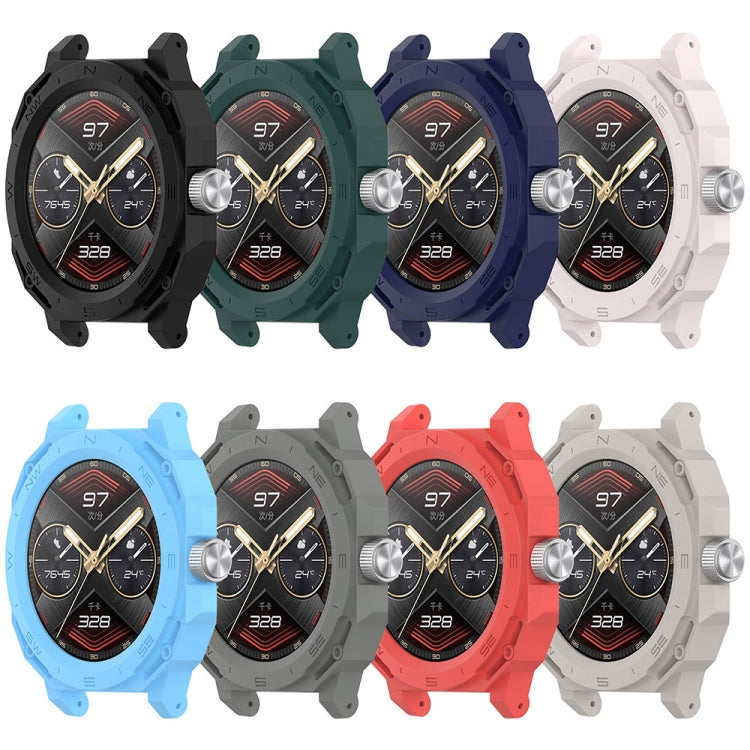 For Huawei Watch GT Cyber Armor Hollow Watch Protective Case(Midnight Blue) - Watch Cases by PMC TechLife | Online Shopping South Africa | PMC TechLife