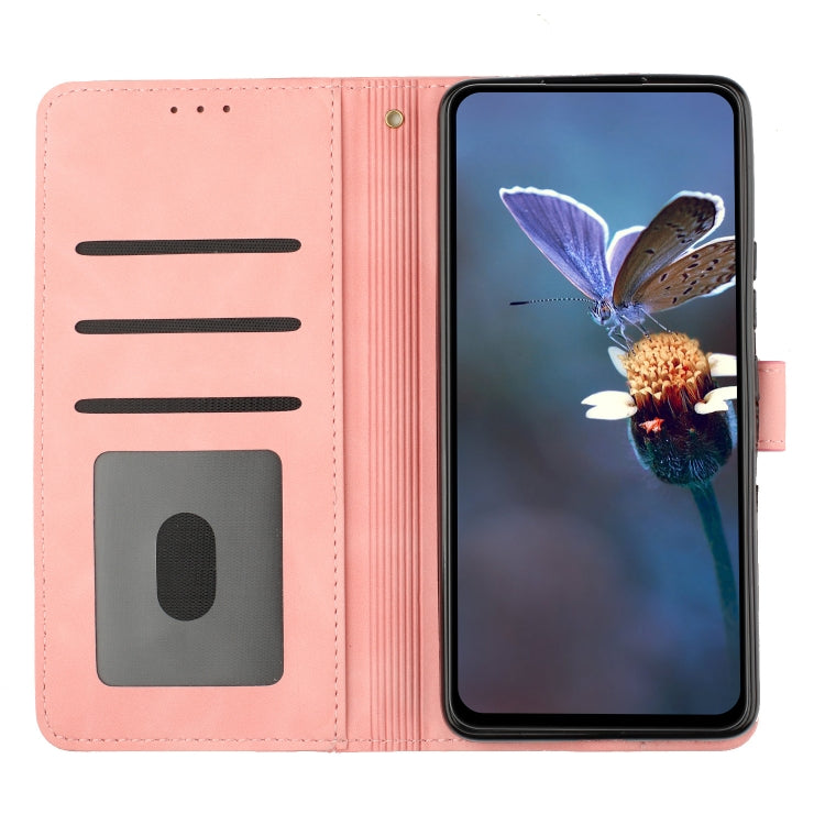 For Xiaomi Redmi 9 Flower Embossing Pattern Leather Phone Case(Pink) - free shipping - PMC TechLife - Order now!