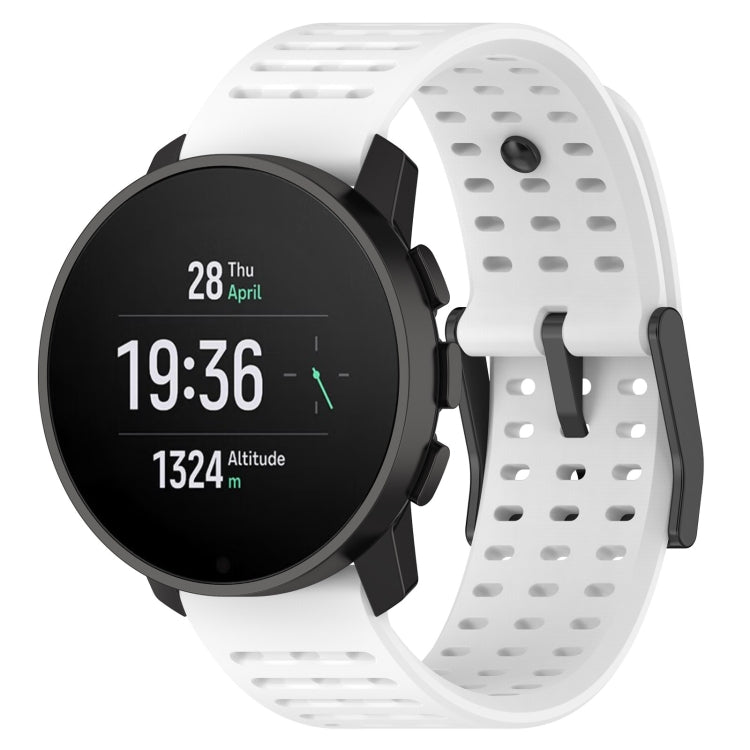 For Suunto 9 Peak Pro / Suunto Vertical Silicone Replacement Watch Band(White) -  by PMC TechLife | Online Shopping South Africa | PMC TechLife
