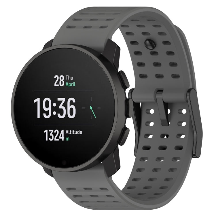 For Suunto 9 Peak Pro / Suunto Vertical Silicone Replacement Watch Band(Grey) -  by PMC TechLife | Online Shopping South Africa | PMC TechLife
