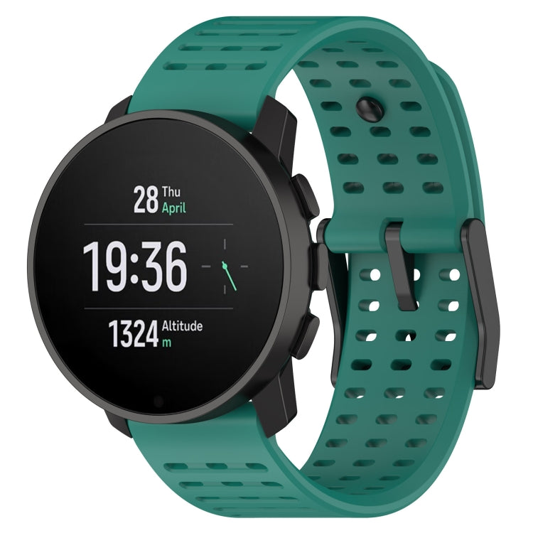 For Suunto 9 Peak Pro / Suunto Vertical Silicone Replacement Watch Band(Pine Green) -  by PMC TechLife | Online Shopping South Africa | PMC TechLife