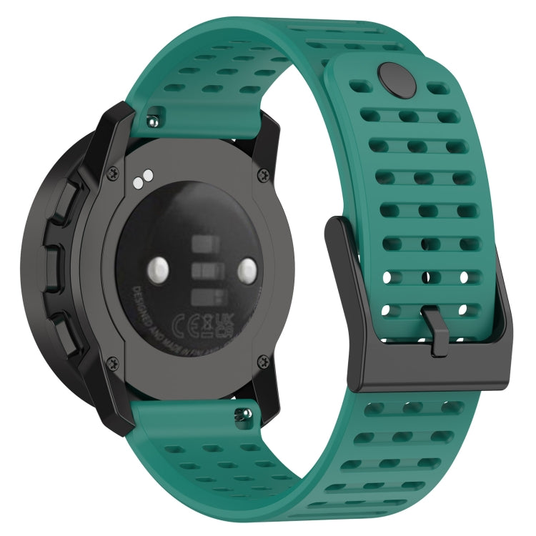 For Suunto 9 Peak Pro / Suunto Vertical Silicone Replacement Watch Band(Pine Green) -  by PMC Jewellery | Online Shopping South Africa | PMC Jewellery