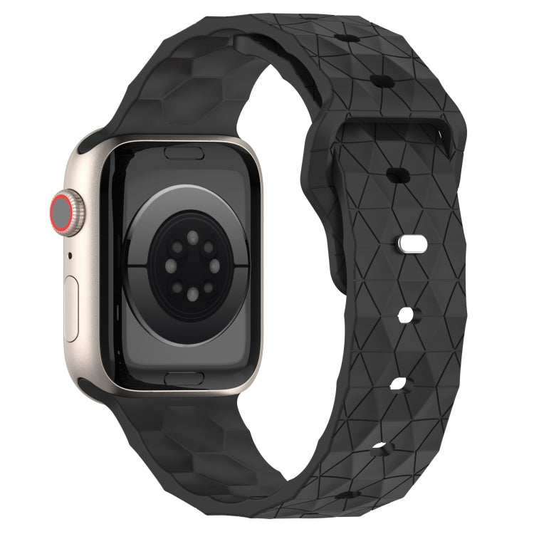 Football Texture Silicone Watch Band For Apple Watch 2 42mm(Dark Grey) - Watch Bands by PMC TechLife | Online Shopping South Africa | PMC TechLife