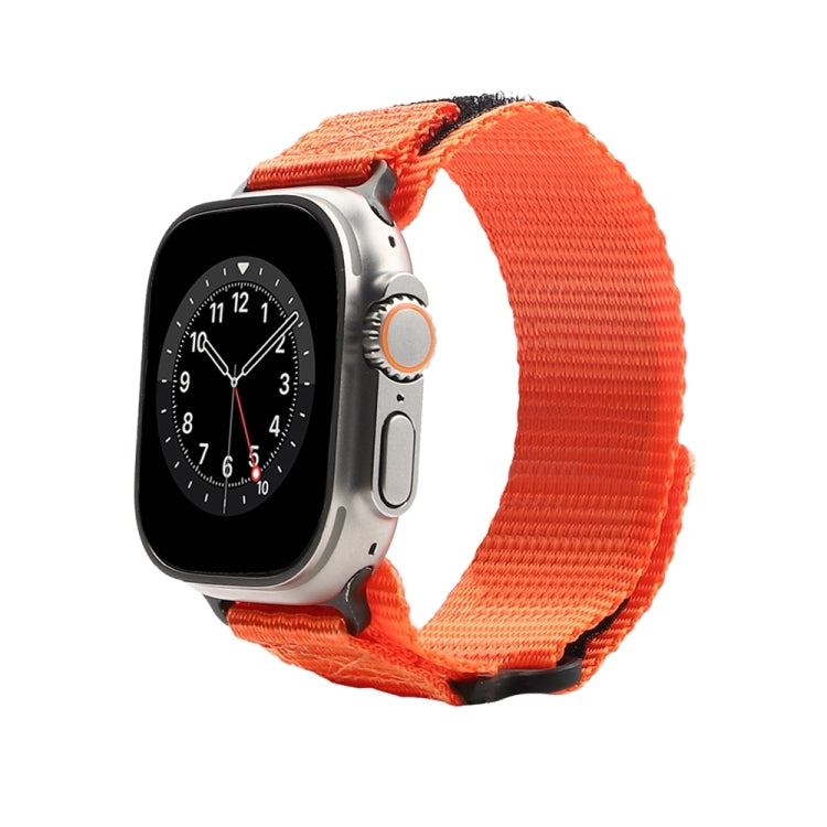 Nylon Two Section Watch Band For Apple Watch 2 38mm(Orange) - Watch Bands by PMC TechLife | Online Shopping South Africa | PMC TechLife