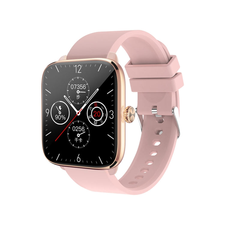 T20 1.96 inch IP67 Waterproof Silicone Band Smart Watch, Supports Dual-mode Bluetooth Call / Heart Rate Monitoring(Pink) - Smart Watches by PMC Jewellery | Online Shopping South Africa | PMC Jewellery