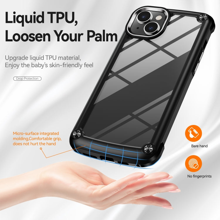 For iPhone 15 Plus TPU + PC Lens Protection Phone Case(Black) - free shipping - PMC TechLife - Order now!