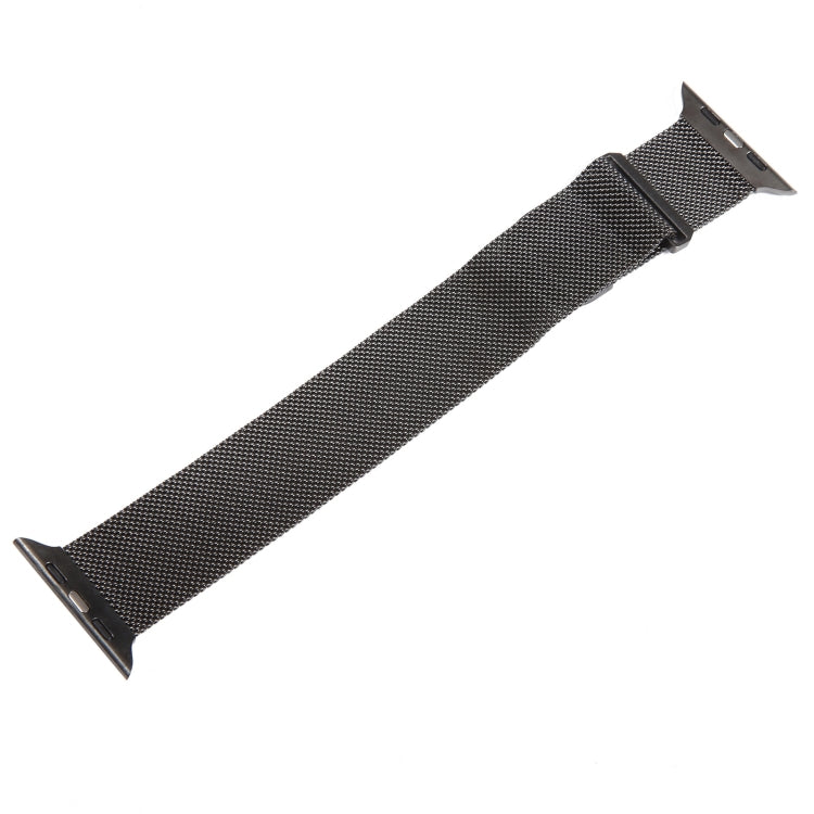 For Apple Watch SE 2022 40mm Milanese Metal Magnetic Watch Band(Gunmetal) - Watch Bands by PMC Jewellery | Online Shopping South Africa | PMC Jewellery