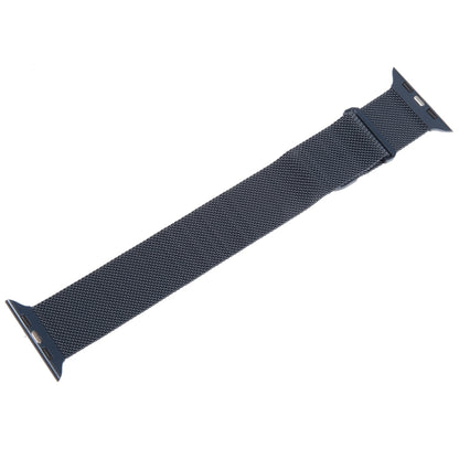 For Apple Watch 4 40mm Milanese Metal Magnetic Watch Band(Midnight Blue) - Watch Bands by PMC Jewellery | Online Shopping South Africa | PMC Jewellery