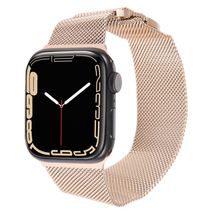 For Apple Watch 4 40mm Milanese Metal Magnetic Watch Band(Retro Gold) - Watch Bands by PMC Jewellery | Online Shopping South Africa | PMC Jewellery