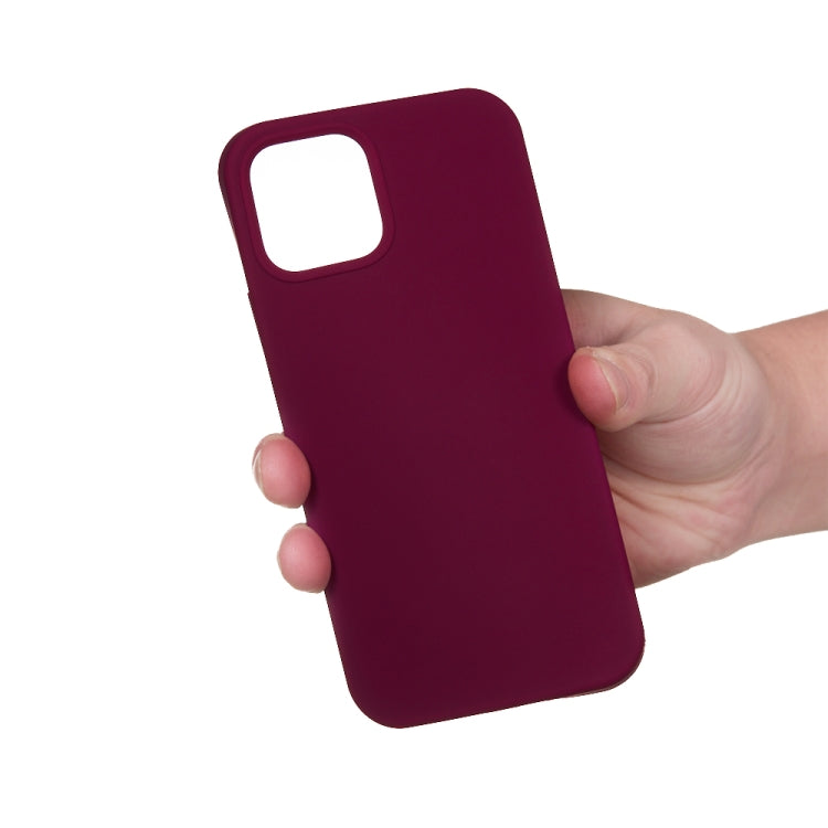 For iPhone 15 Pro Max Solid Color Silicone Phone Case(Violet) - iPhone 15 Pro Max Cases by PMC Jewellery | Online Shopping South Africa | PMC Jewellery