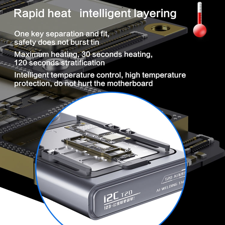 i2C T20 Heating Platform Module For iPhone 12 Series - Repair Platform by PMC Jewellery | Online Shopping South Africa | PMC Jewellery