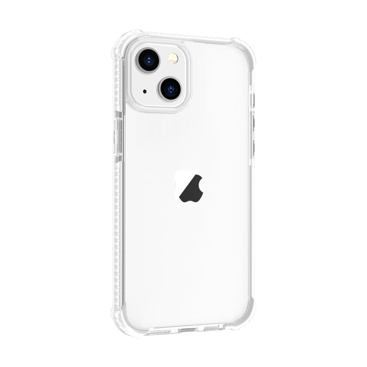 For iPhone 15 Four-corner Shockproof TPU + Acrylic Phone Case(Transparent) - iPhone 15 Cases by PMC Jewellery | Online Shopping South Africa | PMC Jewellery