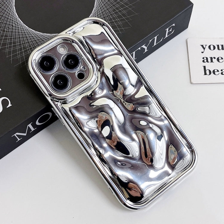 For iPhone 11 Electroplating Meteorite Texture TPU Phone Case(Silver) - free shipping - PMC TechLife - Order now!