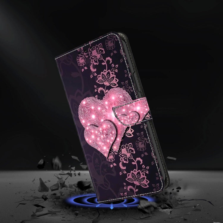 For Xiaomi Redmi 9 Crystal 3D Shockproof Protective Leather Phone Case(Lace Love) - free shipping - PMC TechLife - Order now!