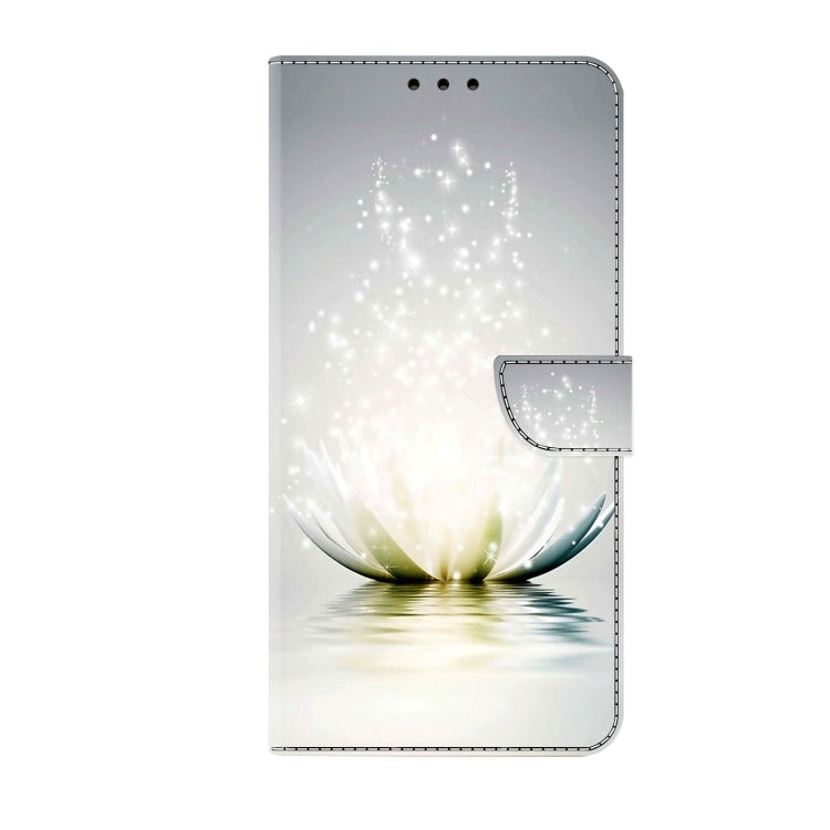 For Xiaomi Redmi 9C Crystal 3D Shockproof Protective Leather Phone Case(Light Lotus) - free shipping - PMC TechLife - Order now!