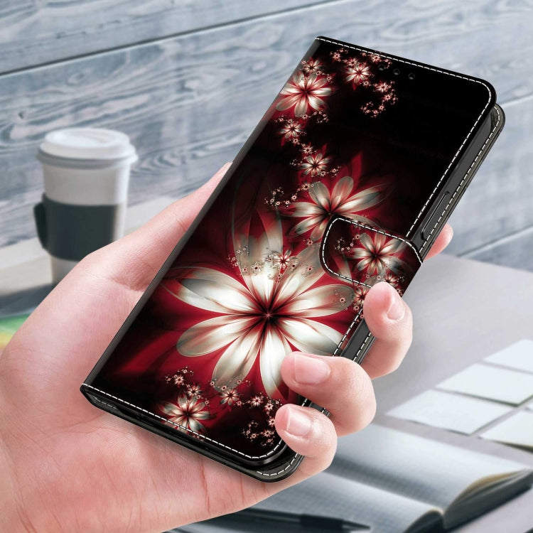 For Xiaomi Redmi 9C Crystal 3D Shockproof Protective Leather Phone Case(Fantastic Flower) - free shipping - PMC TechLife - Order now!