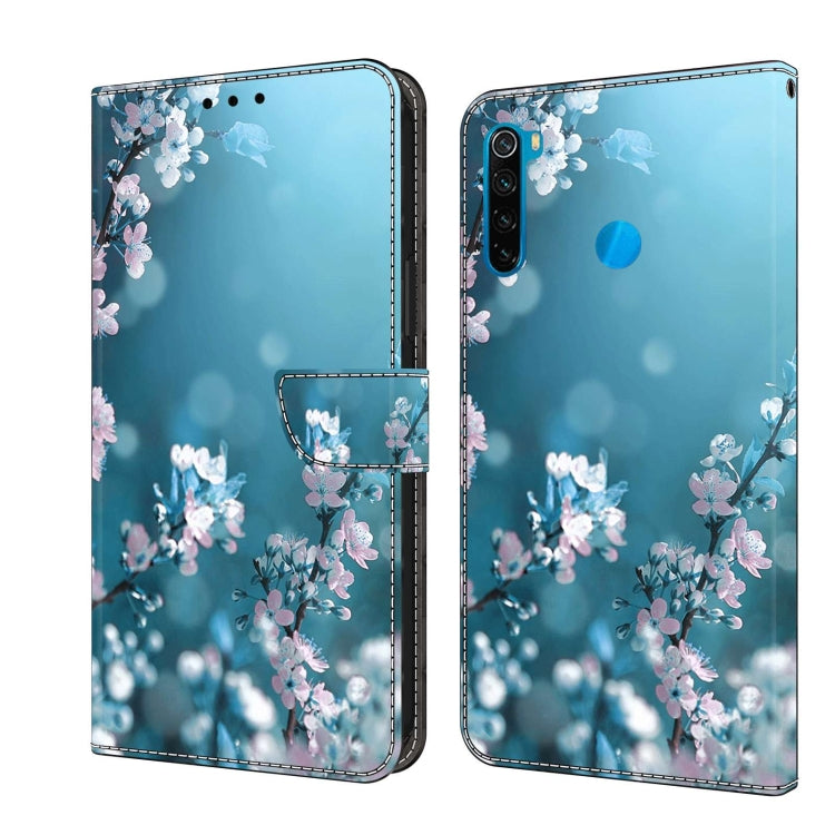 For Xiaomi Redmi Note 8T Crystal 3D Shockproof Protective Leather Phone Case(Plum Flower) - free shipping - PMC TechLife - Order now!