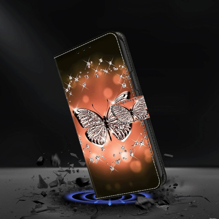 For Xiaomi Redmi Note 8T Crystal 3D Shockproof Protective Leather Phone Case(Crystal Butterfly) - free shipping - PMC TechLife - Order now!
