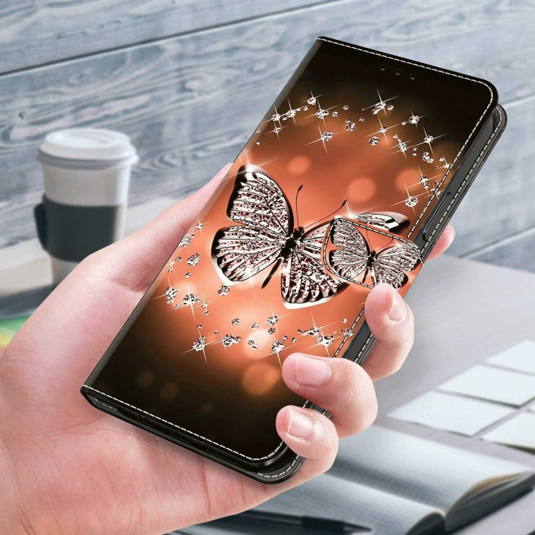 For Xiaomi Redmi Note 8T Crystal 3D Shockproof Protective Leather Phone Case(Crystal Butterfly) - free shipping - PMC TechLife - Order now!