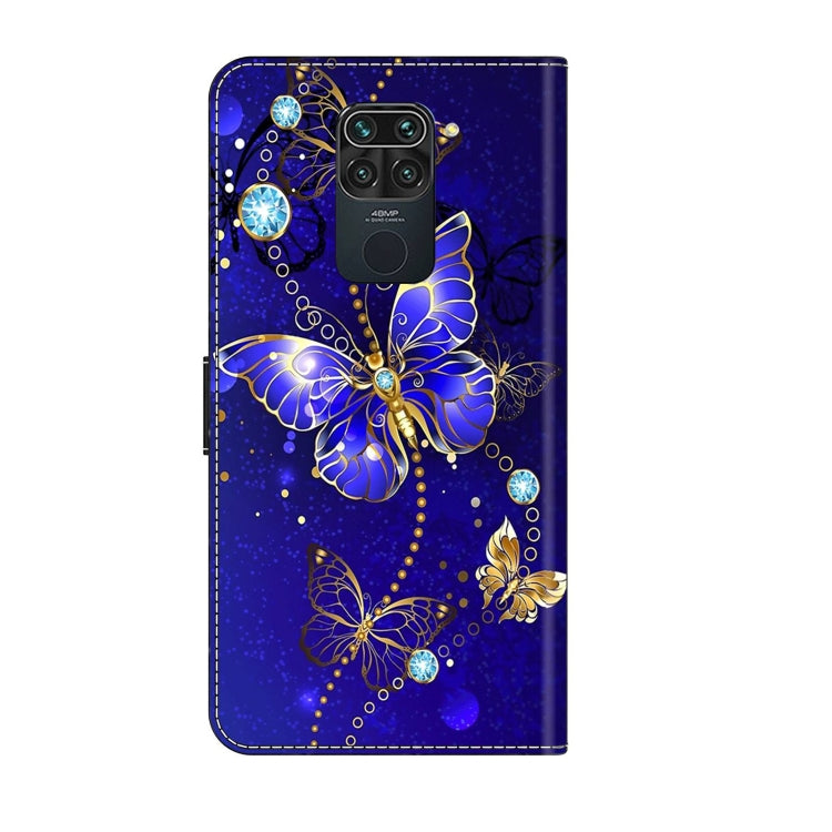 For Xiaomi Redmi Note 9 Crystal 3D Shockproof Protective Leather Phone Case(Diamond Butterfly) - free shipping - PMC TechLife - Order now!