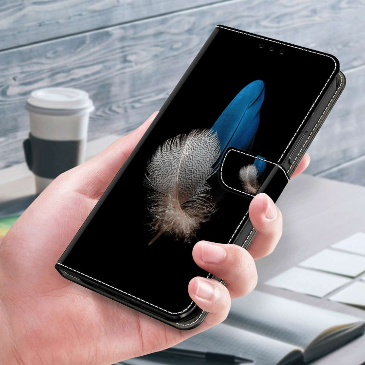 For Xiaomi Redmi Note 11 Global Crystal 3D Shockproof Protective Leather Phone Case(Two Branches) - free shipping - PMC TechLife - Order now!