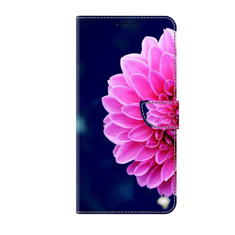For Xiaomi Redmi Note 12 4G Crystal 3D Shockproof Protective Leather Phone Case(Pink Petals) - free shipping - PMC TechLife - Order now!