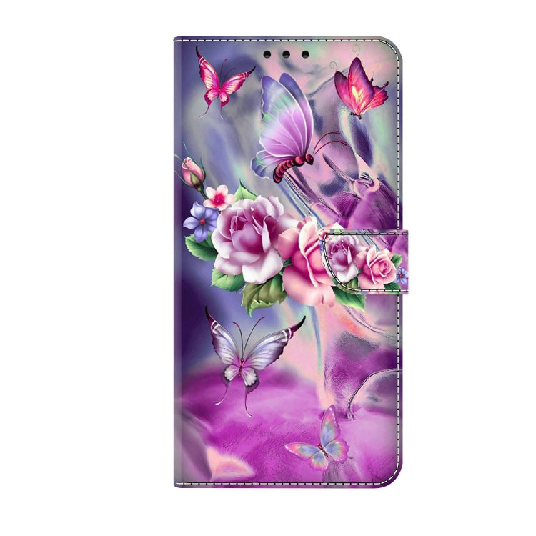 For Xiaomi Redmi Note 12 5G Global / Poco X5 Crystal 3D Shockproof Protective Leather Phone Case(Butterfly) - Xiaomi Cases by PMC Jewellery | Online Shopping South Africa | PMC Jewellery