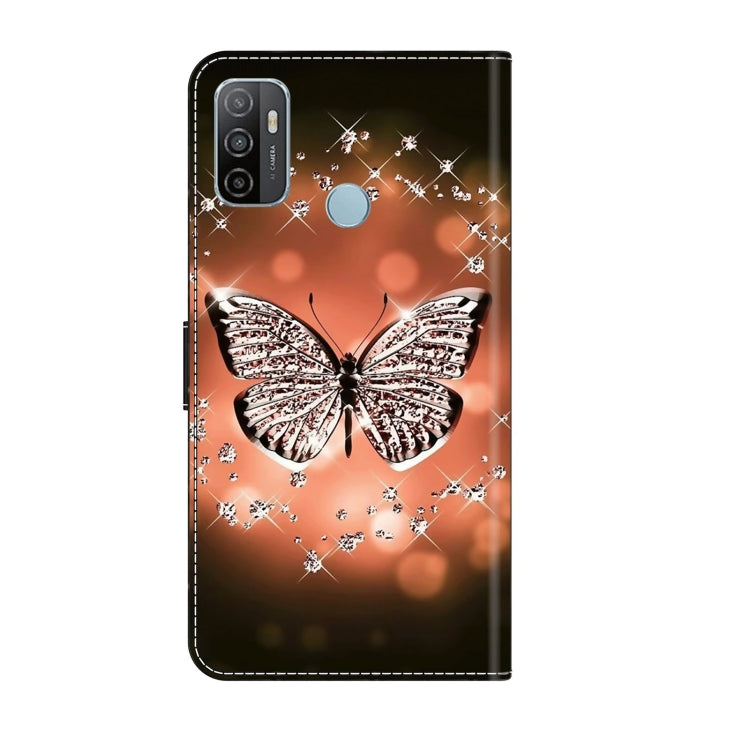 For Samsung Galaxy A33 5G Crystal 3D Shockproof Protective Leather Phone Case(Crystal Butterfly) - free shipping - PMC TechLife - Order now!