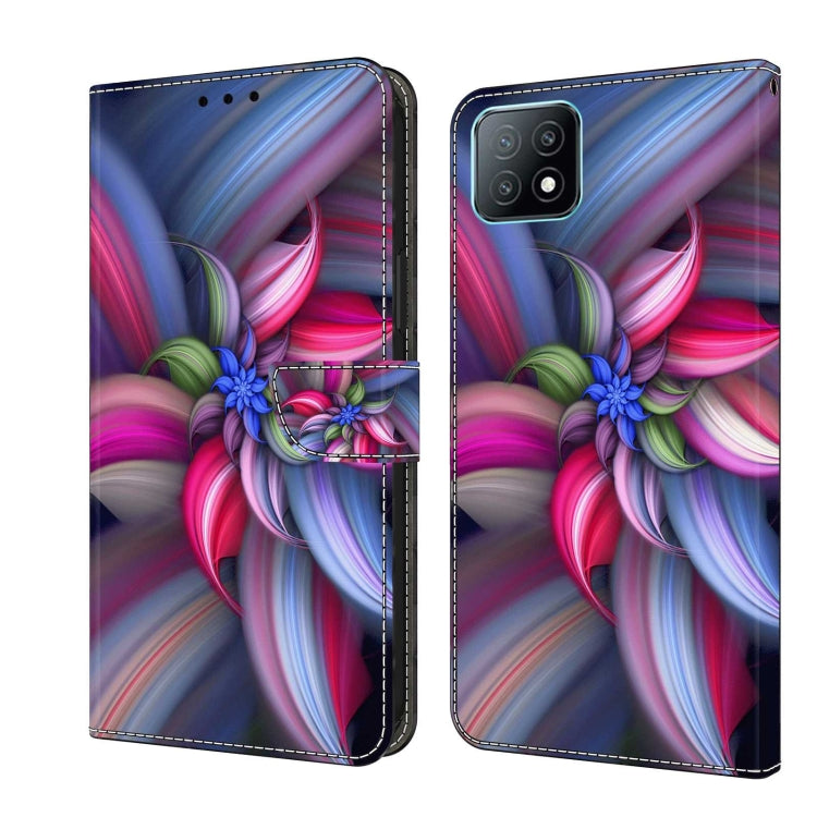 For Samsung Galaxy A53 Crystal 3D Shockproof Protective Leather Phone Case(Colorful Flower) - free shipping - PMC TechLife - Order now!
