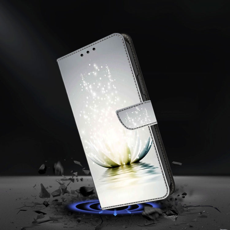 For Samsung Galaxy S8+ Crystal 3D Shockproof Protective Leather Phone Case(Light Lotus) - free shipping - PMC TechLife - Order now!