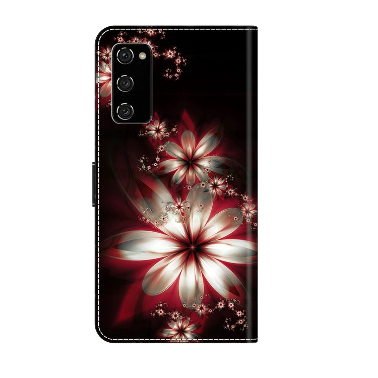 For Samsung Galaxy S20 FE Crystal 3D Shockproof Protective Leather Phone Case(Fantastic Flower) - free shipping - PMC TechLife - Order now!